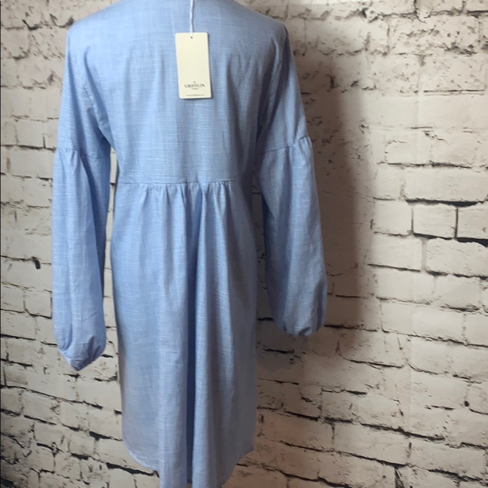 Grifflin Paris Long Sleeve Gingham Dress - Picture 5 of 8